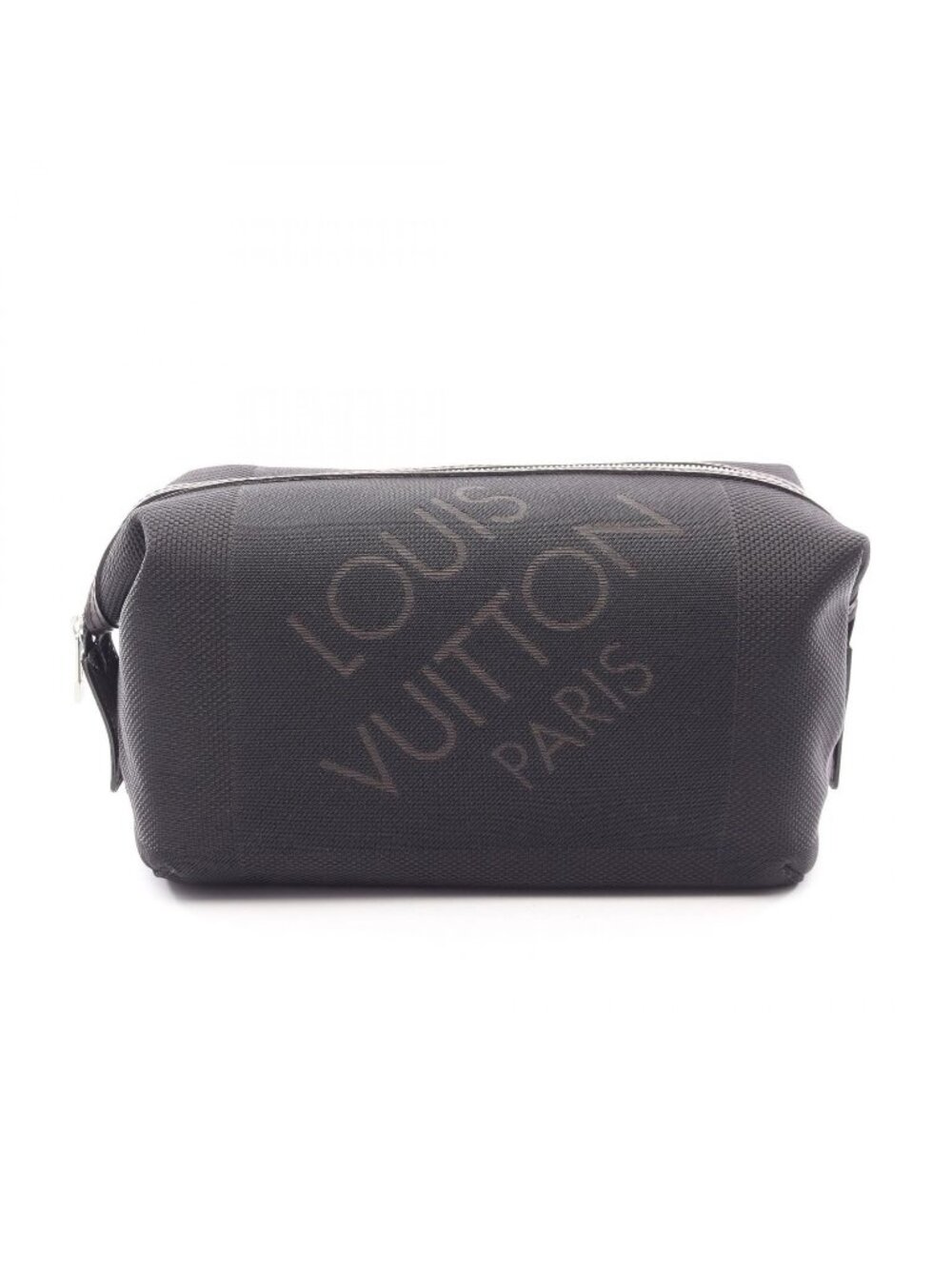 ★SOLD★ Louis Vuitton Pouch Trousse Albatross Damier Geant Noir Canvas Leather - Picture 1 of 6